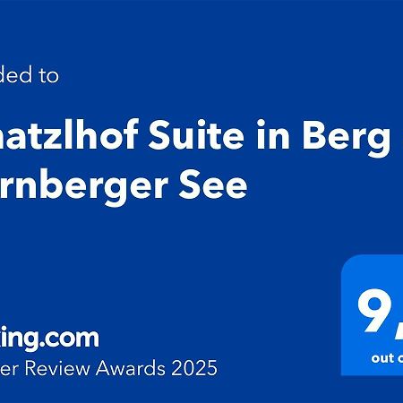 Schatzlhof Suite In ברג אם סטרנברגר סי מראה חיצוני תמונה
